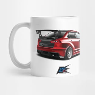 mitsubishi evoX Mug